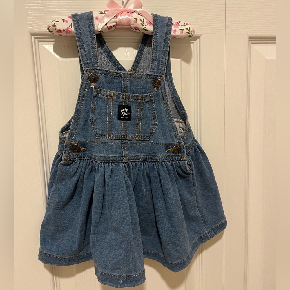 Baby B'gosh Toddler Denim Overall Dress 12M